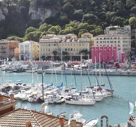 公寓 Aigue-marine - Superbe Vue 4 Personnes Au Port De 尼斯